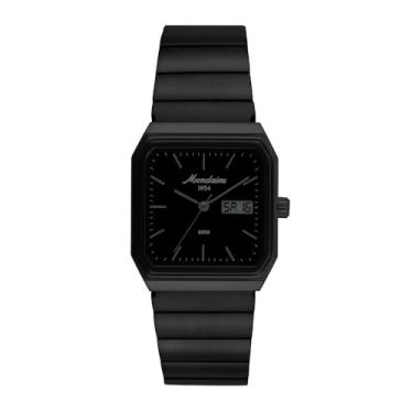 Imagem de Mondaine Relógio Masculino Quadrado Anadigi Linha 1954 Preto