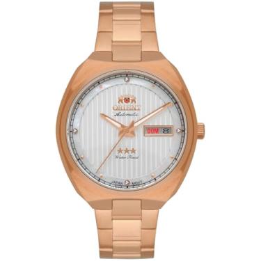 Imagem de RELOGIO ORIENT AUTOMATICO PRATA METAL ROSE F49RR028L S1RX
