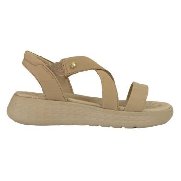 Imagem de Sandália Comfortflex 2547402 Feminino Almond casual