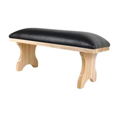 Imagem de oshhni Apoio de Braço de Unha PU Portátil, Equipamento para Unhas Colocado Abaixo Do Suporte de Mão de Manicure, Tapete de Mesa para Unhas, Tecnologia para M, preto