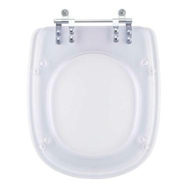 Imagem de Assento Sanitário Poliéster Paris Transparente para Ideal Standard
