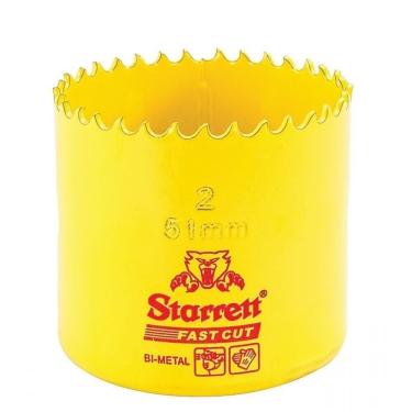 Imagem de Serra Copo Bi Metal 2"" 51mm - Fch0200-g - Starrett Serra Copo Bimetal 2" 51mm Starrett