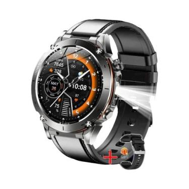 Imagem de Relógio Inteligente Militar 1.43" AMOLED GPS Bluetooth Chamada Bússola