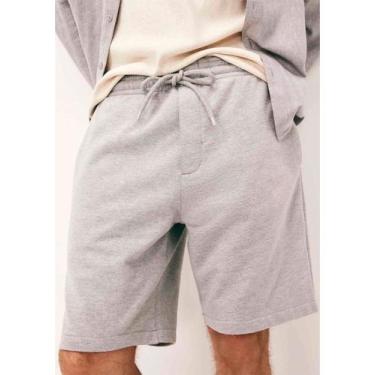 Imagem de Bermuda Moletom Hering 4G2Y Masculina Com Bolsos Algodão T. P/XXG, G, 