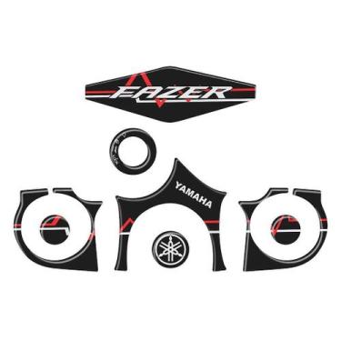 Imagem de Adesivo Protetor Tank Pad Resinado Compatível com Moto Fz25 2017 a 202