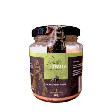 Imagem de Pasta de Truta Defumada com Azeitona Preta  220g