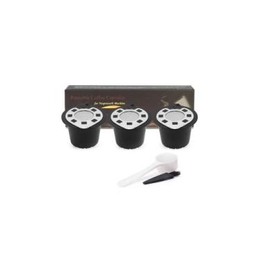 Imagem de Filtro de cápsula de café reutilizável, 3 unidades para máquina Nespre