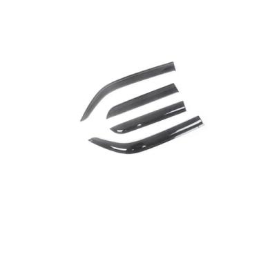 Imagem de GRJQRKHZ Defletor de janela lateral do carro para c&hevrolet Tahoe GMT900 2007-2014 Viseira de porta Weathershied vento sol proteção chuva janela lateral defletores de vento