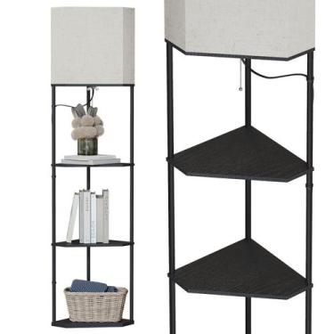 Imagem de Lámpara de Piso Esquinera SUNMORY con 3 Bombillas LED de 3 Temperatura