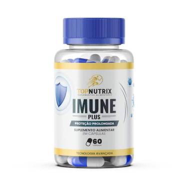 Imagem de Suplemento Alimentar Imune Plus TopNutrix 60 Cápsulas