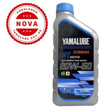 Imagem de Lubrificante Náutico Yamalube 20w50 4T 1 Litro - Yamaha