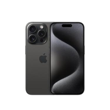Imagem de Apple iPhone 15 Pro (256 GB) — Titânio preto (Recondicionado)