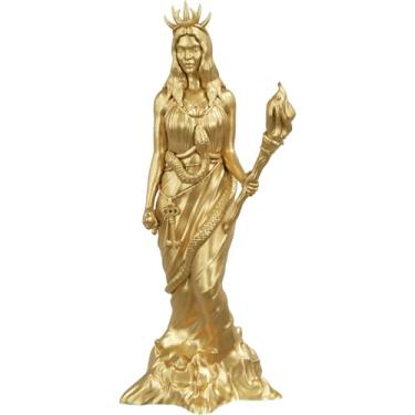 Imagem de Estátua Hecate - Deusa grega - Versão 4 (Cor Ouro)