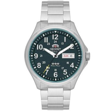 Imagem de Relógio Orient Masculino Ref: Yn6ss007 E2sx Automático Prateado