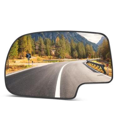 Imagem de SCITOO Substituição de vidro do lado do motorista do espelho externo adequado para modelos clássicos 2003 2004 2005 2006 2007 para Chevy para GMC Silverado Sierra 1500/2500 HD/3500 Classic com