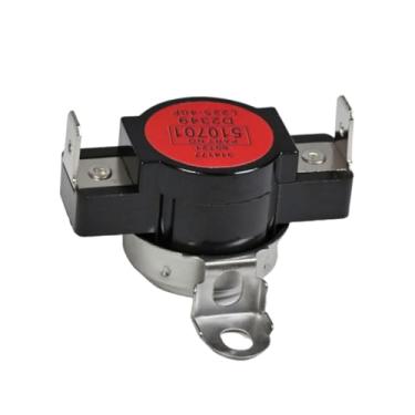 Imagem de D510701 Substituição de termostato de limite alto para secadora Speed Queen, Alliance, Amana Dryers substitui AP6285126 510701 61210 62641 62461