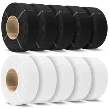 Imagem de SUNLU Refil de filamento PETG 1,75 mm 4 kg, refil PETG de filamento de impressora 3D de alta velocidade, pacotes de filamentos sem carretel para carretéis reutilizáveis compatíveis com filamento de