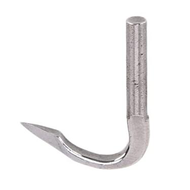 Imagem de Agulha curvada industrial, cabo grosso, anti-salto, gancho alargado, acessório de máquina de costura de aço inoxidável premium para teleféricos Smark, máquinas com múltiplas