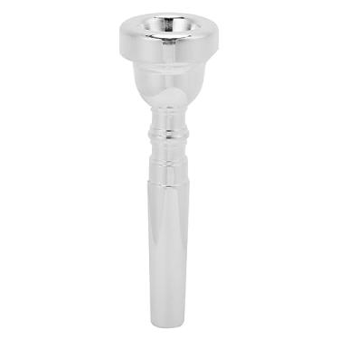 Imagem de Mingzhe Bocal de Trompete de Latão para Alta Precisão e Trompete C, Muito Prático, Adequado para Músicos Intermediários e Avançados, Feito de Latão, Inspecionado por Ultrassom, (Banhado a prata 7C)