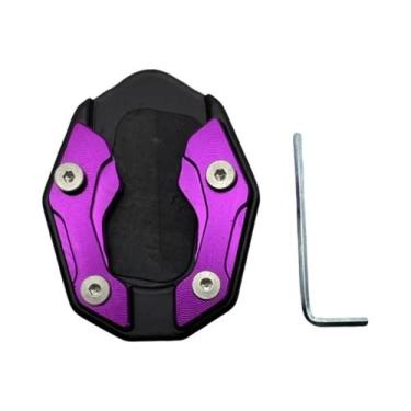Imagem de Extensor De Apoio Para Moto Universal, Base Ampliada Antiderrapante - 