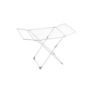 Imagem de Varal de Chão com Abas Grande Utimil Dobradiça Inteligente Branco