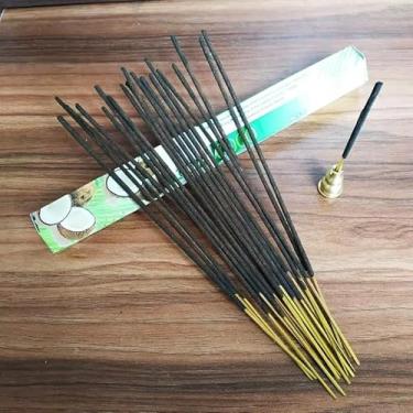 Imagem de Incenso Aromático 40 Varetas – 5 Aromas Variados | Relaxamento, Meditação, Energia Positiva e Aromaterapia – Queima Lenta e Perfume Intenso - Surpreenda-se