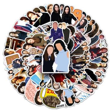Imagem de Pacote de adesivos Gilmore Girls Anime, 51 peças de desenho animado decorativo