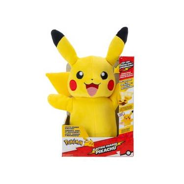 Imagem de Pokemon - Pelúcia De Luxo Pikachu De 35Cm Com Luz E Som