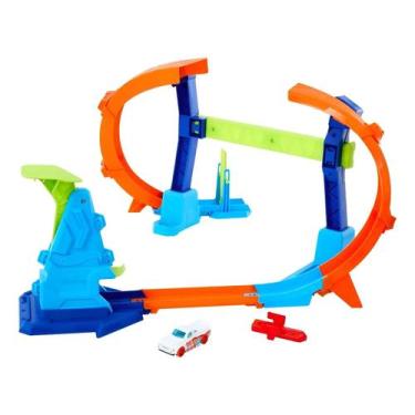 Imagem de Pista Hot Wheels Action Campenato Looping c/ Salto - Mattel