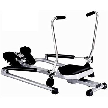Imagem de Equipamento Home Gym Máquinas de Remo Dobráveis Máquina de Remo Doméstico Máquina de Remo Hidráulica Interior Multifunções Esportes Fitness Equipamento 360