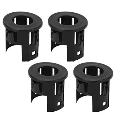Imagem de Suporte do sensor de assistência de estacionamento de 4 pces, molduras do sensor de assistência de estacionamento do abs, sensor traseiro dianteiro da ajuda de estacionamento para