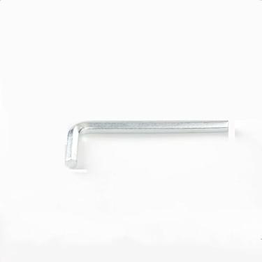 Imagem de Chave hexagonal em forma de L Allen ferramenta para montagem de equipamentos de reparo ajuste de móveis fixação e reparo de bicicleta (prateado, médio)