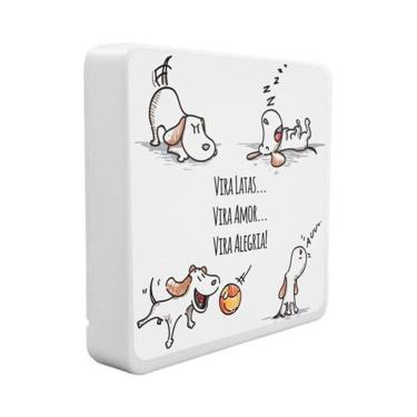 Imagem de Luminária Box Slim Vira Latas Usb