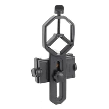 Imagem de Luqeeg Binóculos Microscópios Suporte de Telefone Suporte de Montagem para Observação de Pássaros Acampamento Ao Ar Livre Feito de Material Premium para Telescópios Astronômicos