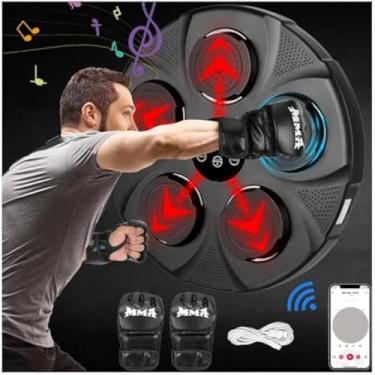 Imagem de Maquina de exercicio, soco eletronico, treinos variados, potencia e impacto, duravel, resistente, e tecnologico, sortido - Cores sortidas