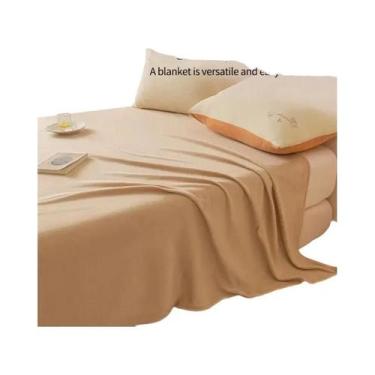 Imagem de Cobertor De Flanela Extra Macia Cobertor De Ar Condicionado De Sesta E