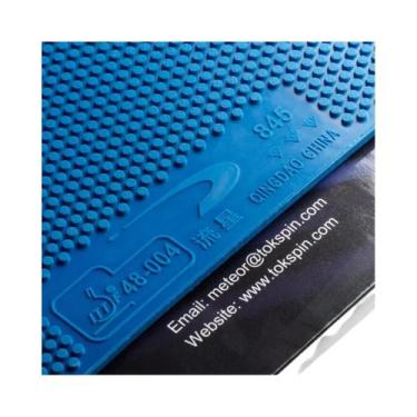 Imagem de Borracha De Tênis De Mesa Azul METEOR 845 pro Para Ataque Rápido, Ofen