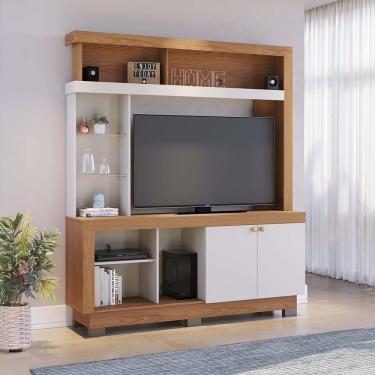 Imagem de Estante Valença 160cm 2 Portas de Giro - SSX Multicoisas