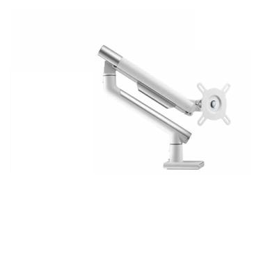 Imagem de Suporte para monitor de computador T7-1H Desktop Simple Screen Desktop Non-Hole Universal Rotativo Telescópico (Branco)