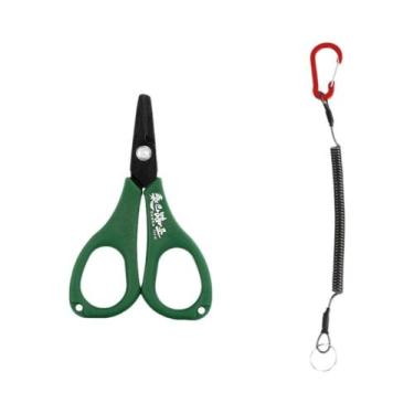 Imagem de Tesoura De Pesca Multifuncional Portátil Em Aço Inoxidável ZUKIBO Aces