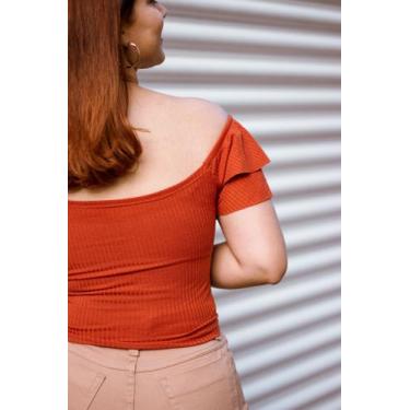 Imagem de Cropped corset - Kath Modas, Terracota, M