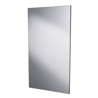 Imagem de Conjunto Para Banheiro 80cm Cuba Abaulada L42 E Espelheira 801w Metrópole Compace Carvalho Dark