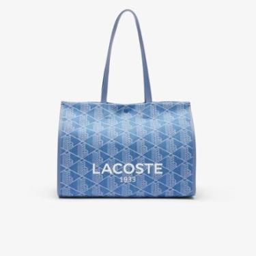 Imagem de Bolsa Lacoste Tote Grande Heritage Jacquard Feminina-Feminino