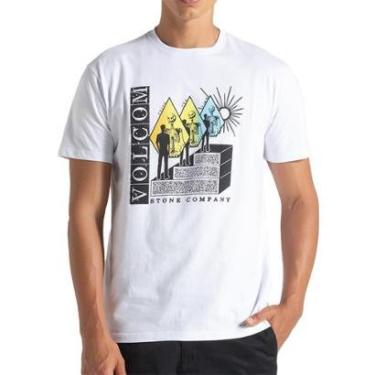 Imagem de Camiseta Volcom Reflected WT25 Masculina-Masculino
