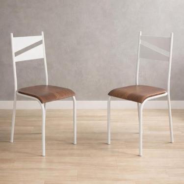 Imagem de Kit 2 Cadeiras de Jantar Varanda Cozinha Sala de Estar Epoxi 543.new -