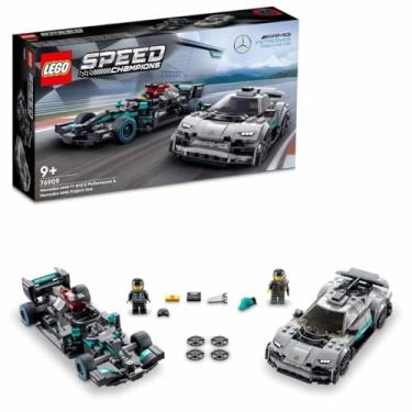 Imagem de LEGO Speed Champions - 76909 Mercedes-AMG F1 W12 E Performance & Mercedes-AMG Project One
