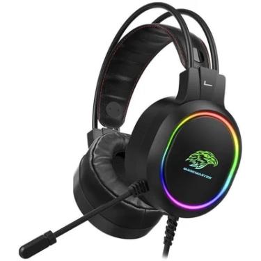 Imagem de Headset Gamer com Fio K-mex Ar43, RGB, LED, 7.1 Surround Digital, USB - Ar43000s71ppb0x