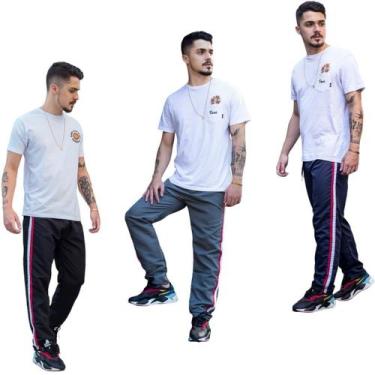 Imagem de Kit 12 Calças Masc Adulto Tactel Ref273 Inverno  - FR, Cores sortidas,