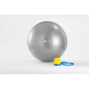 Imagem de Bola de ginástica Premium 65cm com bomba de pé Alux Gym Ball-Unissex