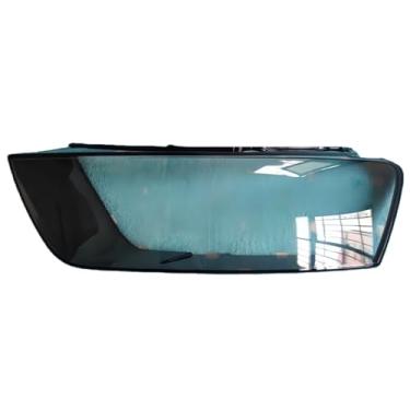 Imagem de Compatível com audi q3 2016 2017 2018 capa do farol do carro escudo da lâmpada de vidro transparente habitação substituir lente genuína abajur(1PCS left side)